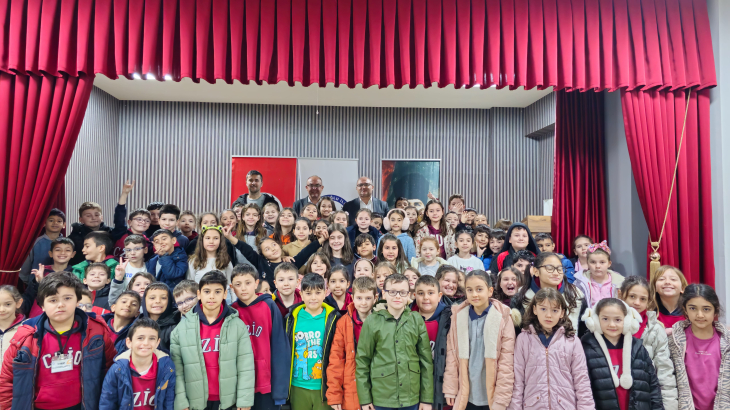 MAHALLE MUHTARIMIZ TUNCAY AKAR ÖĞRENCİLERLE BULUŞTU